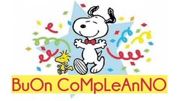 "Buon Compleanno" - Snoopy