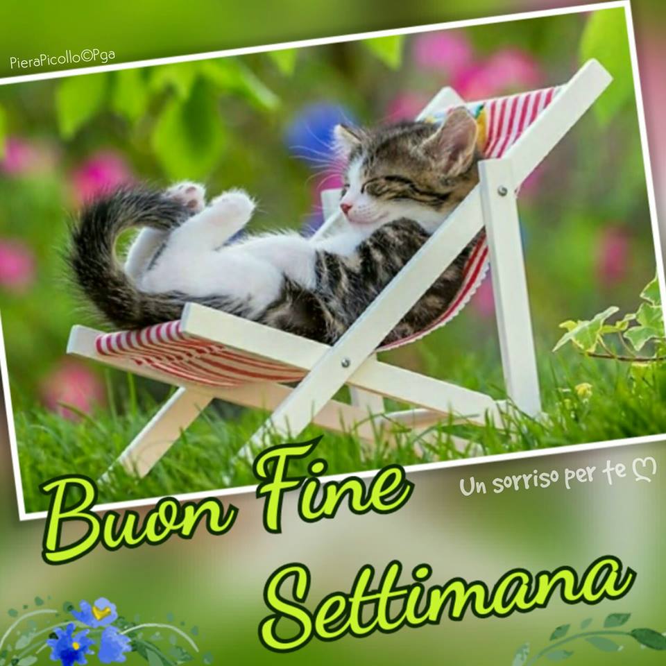 "Buon Fine Settimana"