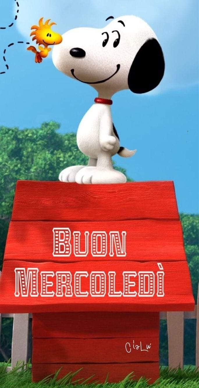 "Buon Mercoledì" - Snoopy
