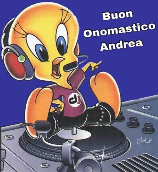 Looney Tunes - "Buon Onomastico Andrea"