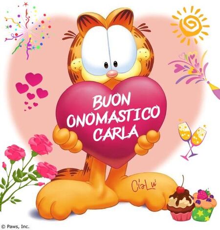 "Buon Onomastico Carla" - Buon Onomastico coi nomi femminili