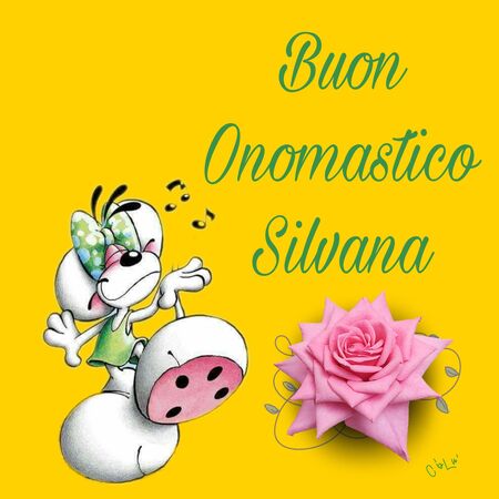 "Ciao Silvana, Buon Onomastico"