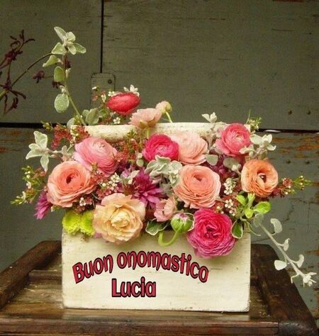 Cartoline di auguri - "Buon Onomastico Lucia"