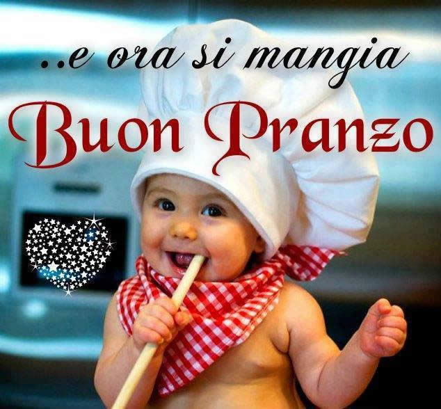 "... e ora si mangia Buon Appetito"