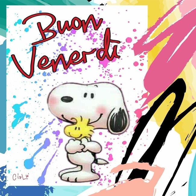 "Buon Venerdì" - Snoopy