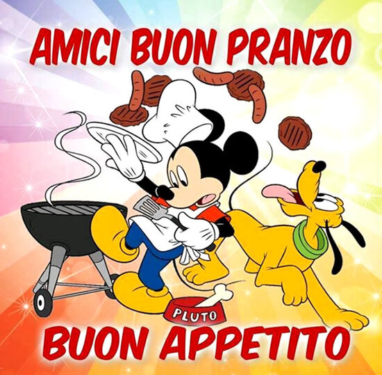 "AMICI BUON PRANZO....."