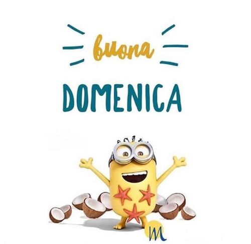 Immagini divertenti Minions - "Buona Domenica"