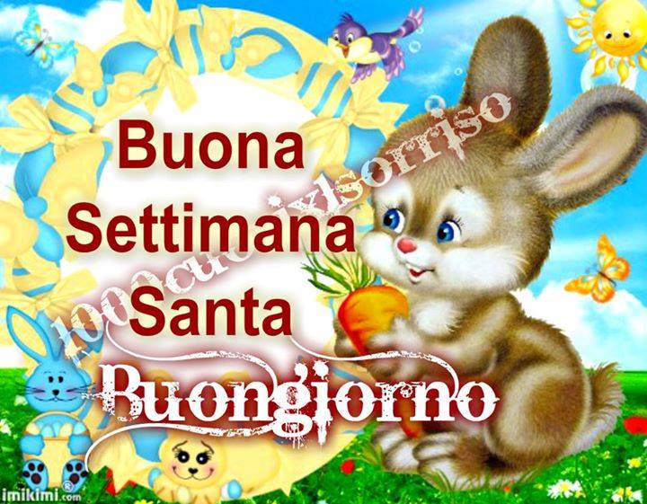 "Buona Settimana Santa, Buongiorno"