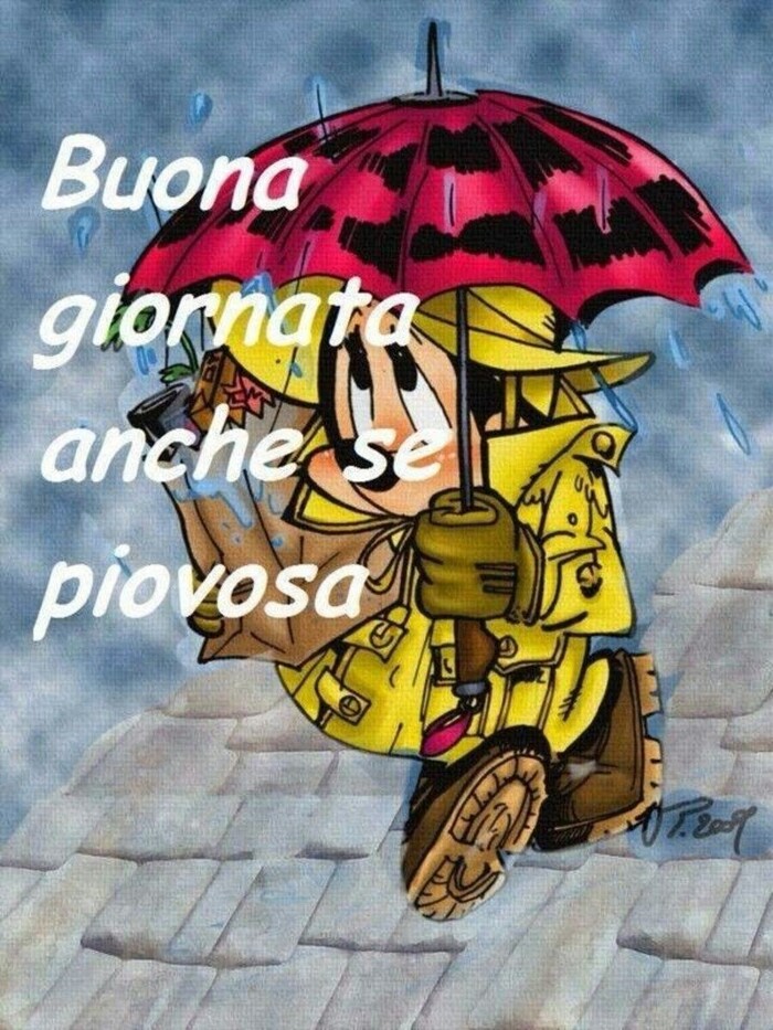 "Buona Giornata anche se piovosa"