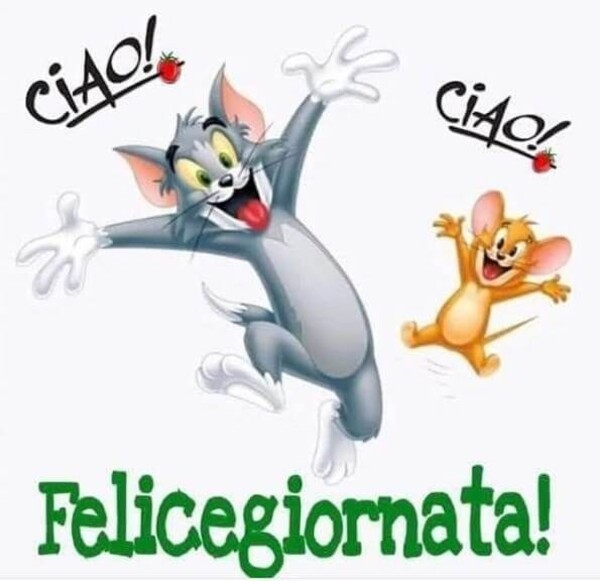 "CIAO! CIAO! FELICE GIORNATA!" - Tom & Jerry