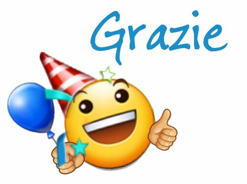 "Grazie" - Compleanno