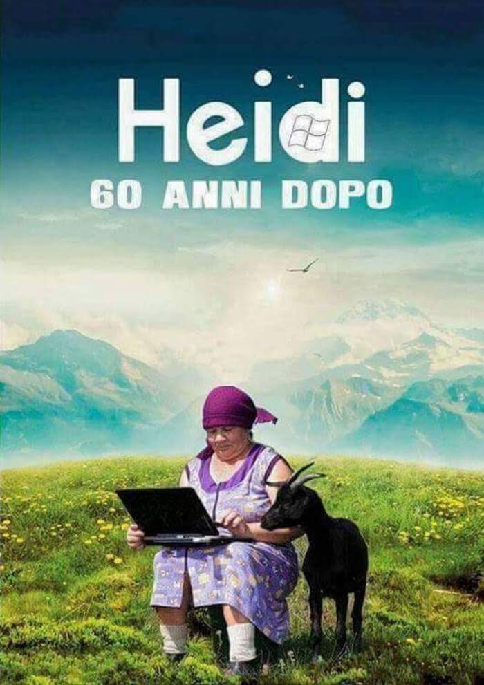 "Heidi 60 anni dopo" - link da ridere