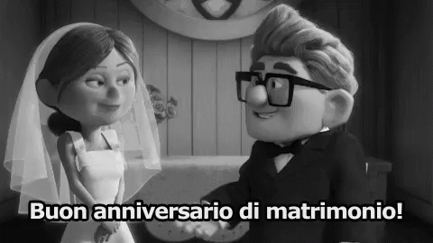 GIF - "Buon Anniversario di matrimonio!"