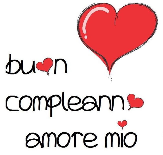 "Ti Amo Tanto, Buon Compleanno"