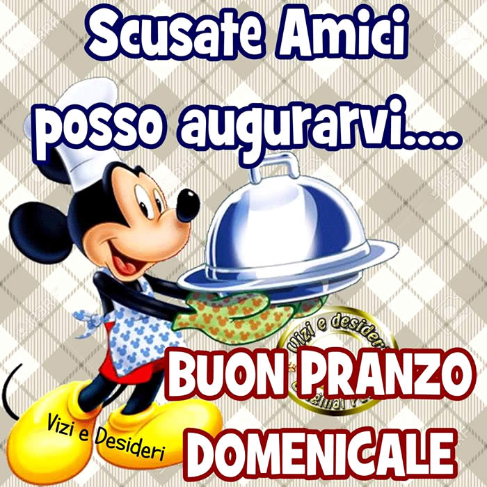 Buona Domenica e Buon Appetito