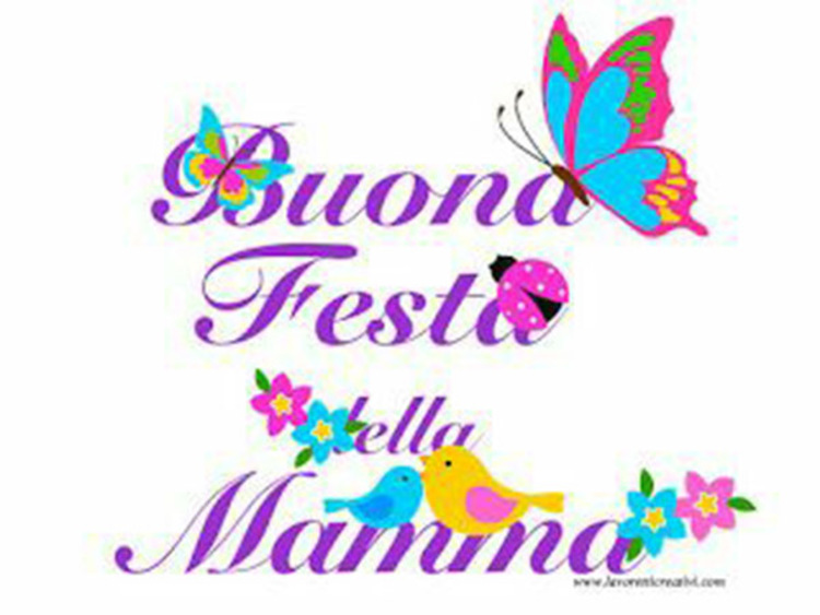 "Buona Festa della Mamma"