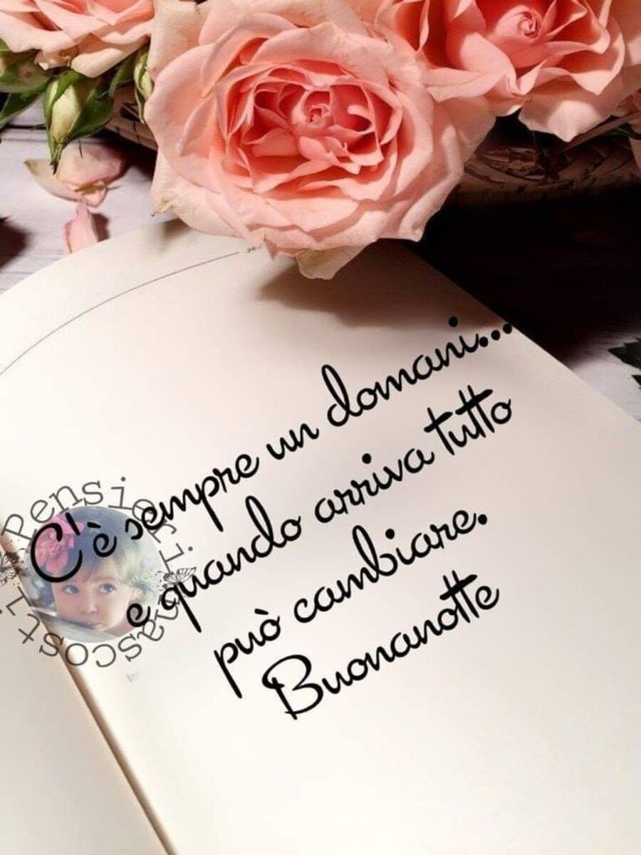 "C'è sempre un Domani, e quando arriva, tutto può cambiare... Sogni d'Oro"