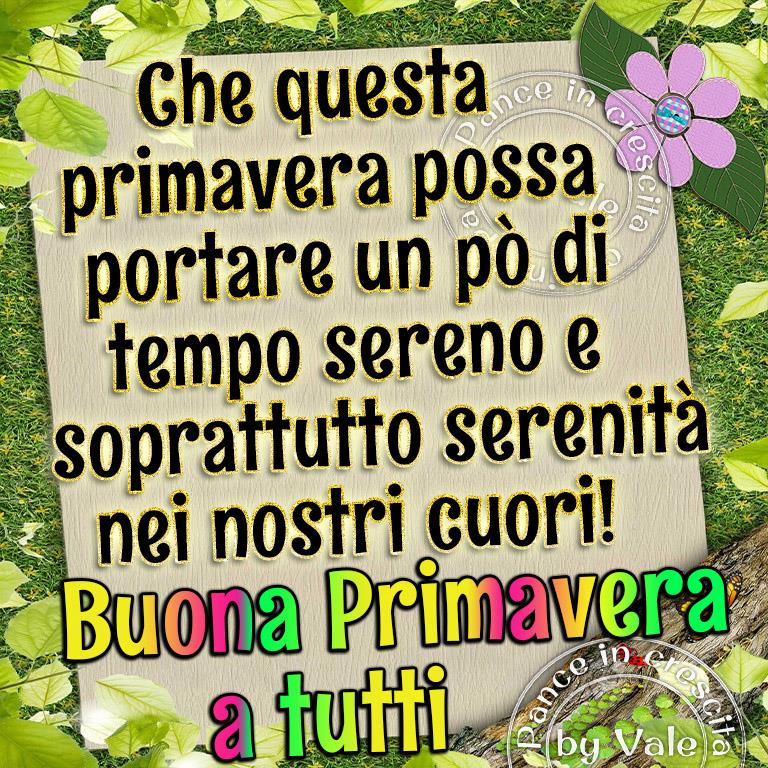 "Che questa stagione possa portare un pò di tempo sereno e soprattutto serenità nei nostri cuori....."