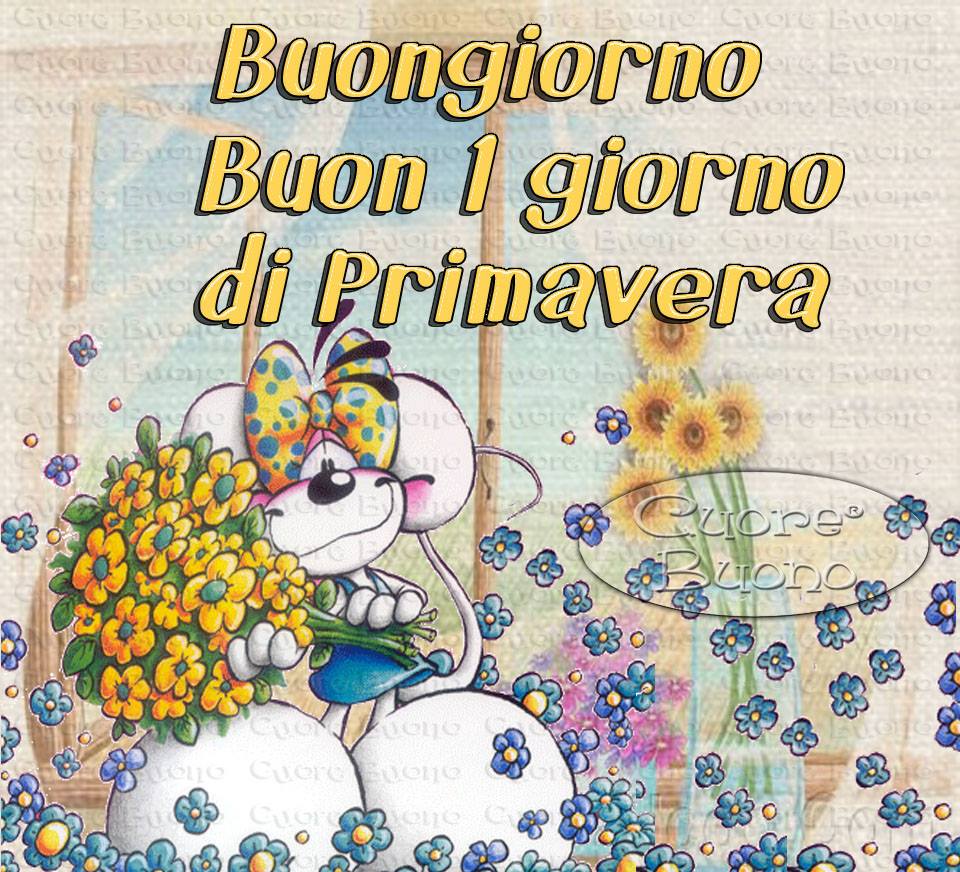 "Buongiorno, Buon 1° Giorno di Primavera!" - Diddle