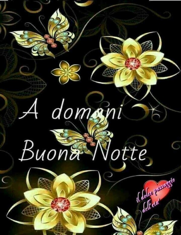 "A Domani, Buona Notte"