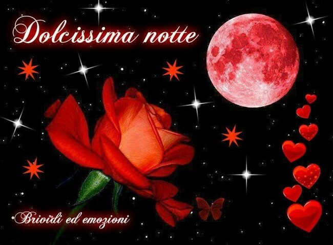 "Dolcissima Notte" - immagini da condividere su Facebook