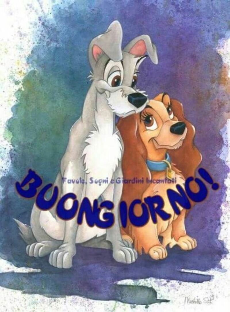 "Buongiorno!" - immagini Disney