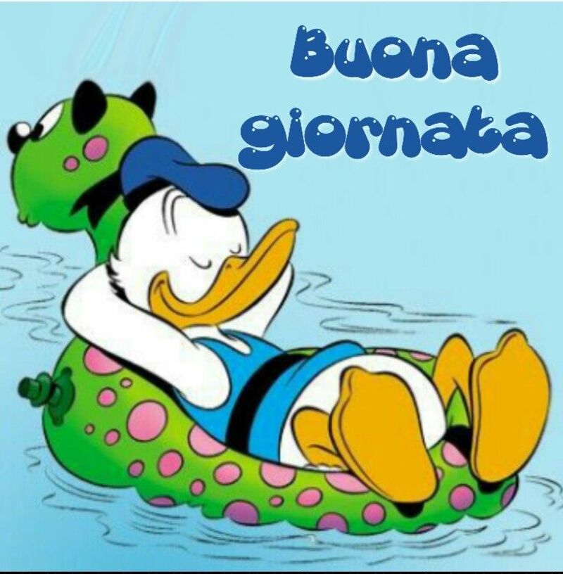 "Buona Giornata" - da paperino