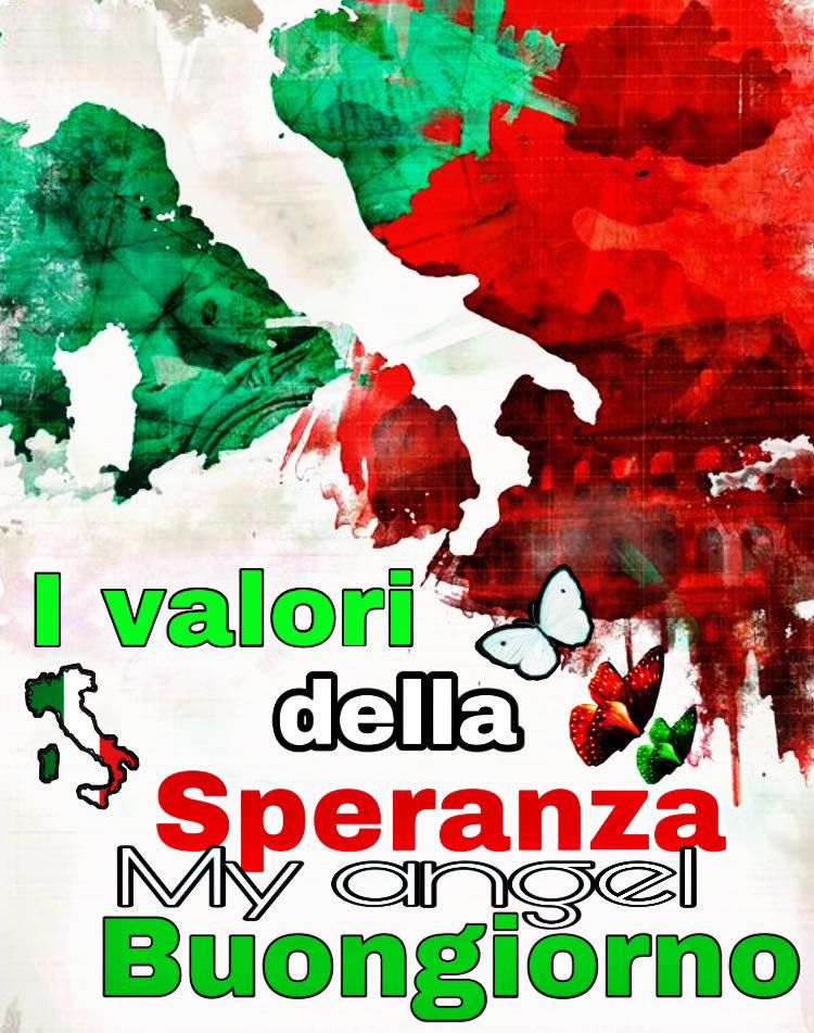 "Buongiorno di speranza"