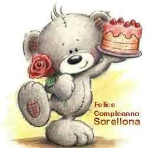 "Buon Compleanno Sorellona"