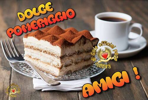 "Buon Pomeriggio amici!" - immagini col tiramisù