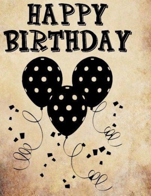 "Happy Birthday" - cartoline di auguri Disney
