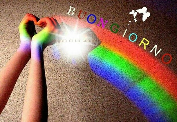 Buongiorno arcobaleno