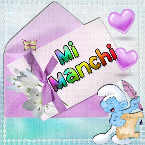 Immagini da condividere gratis - "Mi Manchi"