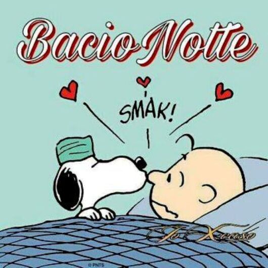 Buonanotte con Snoopy - "Bacionotte"