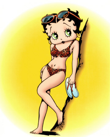 Betty Boop e l'estate