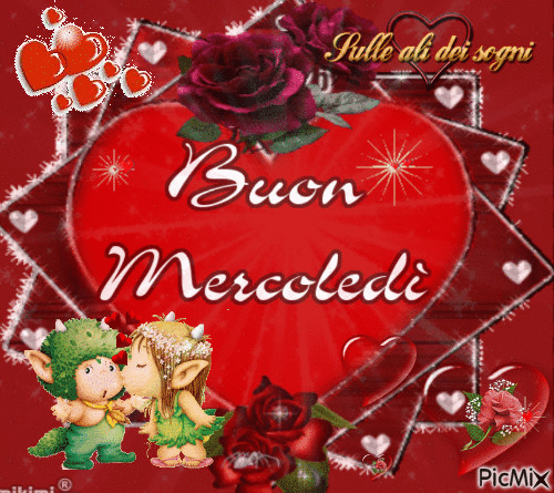 10 Buon Mercoledì GIF da mandare su Whatsapp - top10immagini.it