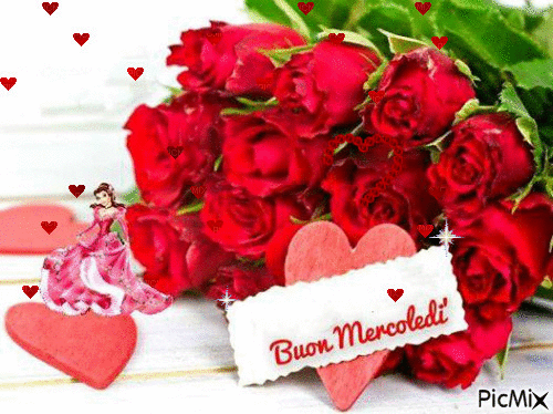 PicMix - "Buon Mercoledì con le rose rosse"