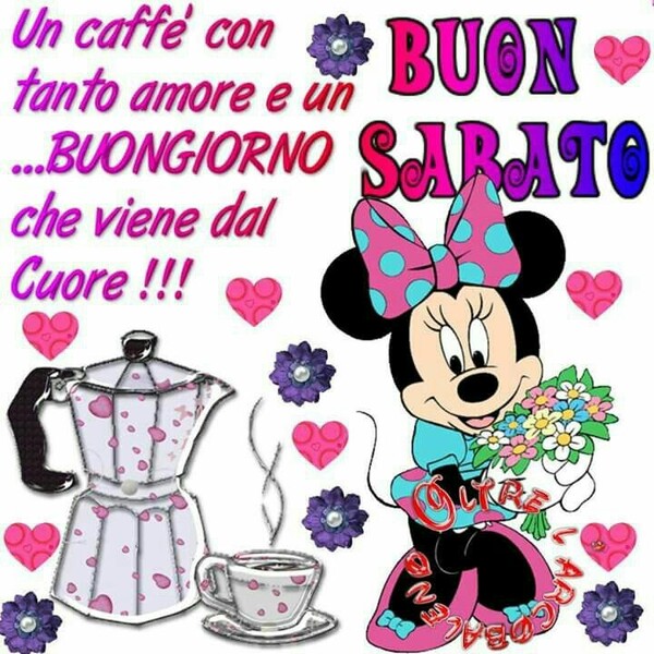 "Un caffè con tanto amore... e un caffè che viene dal Cuore! Buon Sabato"