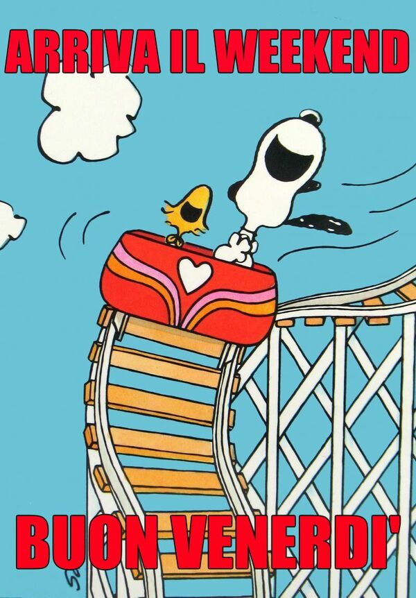 Buon Venerdì Snoopy le 10 vignette più divertenti - top10immagini.it