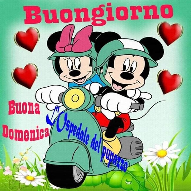 "Buongiorno Buona Domenica" - immagini Walt Disney