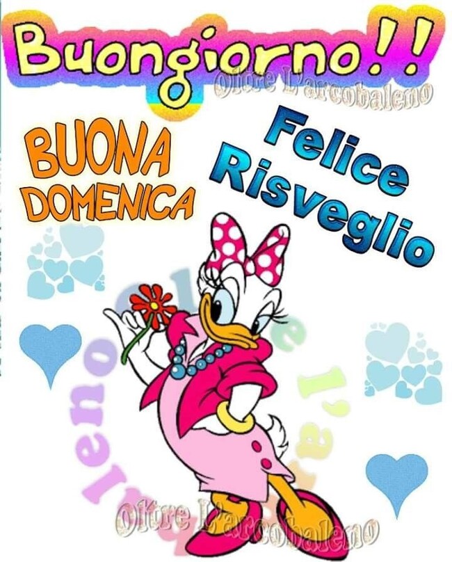 "Felice Risveglio! Buongiorno e Buona Domenica" - Disney