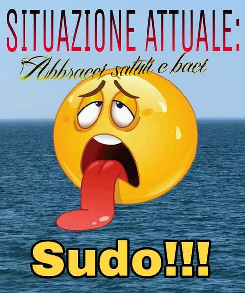 "SITUAZIONE ATTUALE: SUDO!"