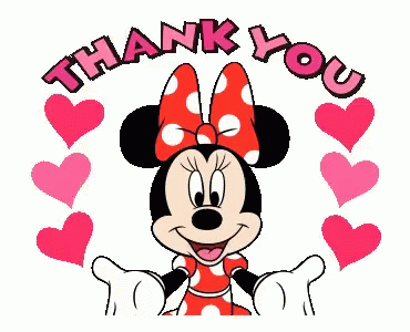 "Thank You" - immagini belle in inglese con Minnie
