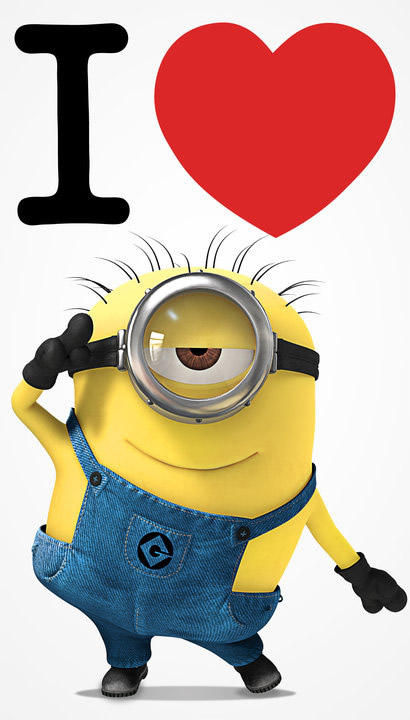 "I Love Minions" - bellissime immagini da condividere