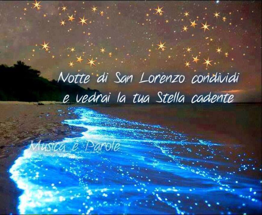 "Notte di San Lorenzo, condividi e vedrai la tua Stella Cadente"
