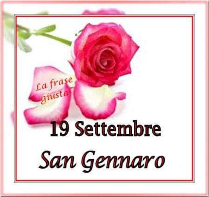 "San Gennaro 19 Settembre"