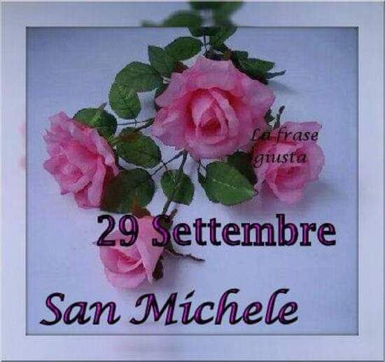 "San Michele, 29 Settembre"