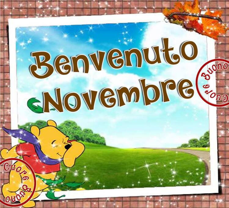 Benvenuto Novembre Link Per Tutti Gli Amici Di Whatsapp Top10immagini It