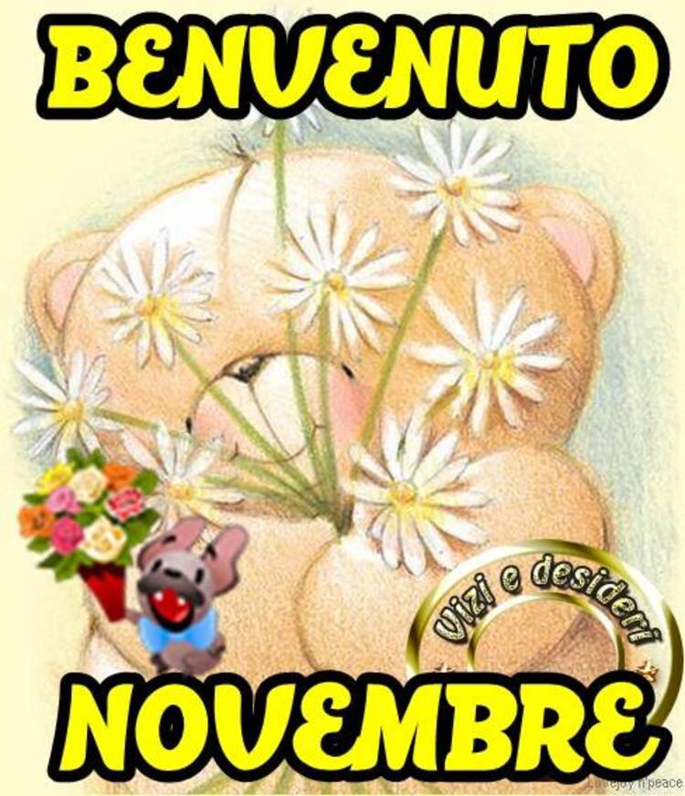 Vizi e Desideri - "Benvenuto Novembre"