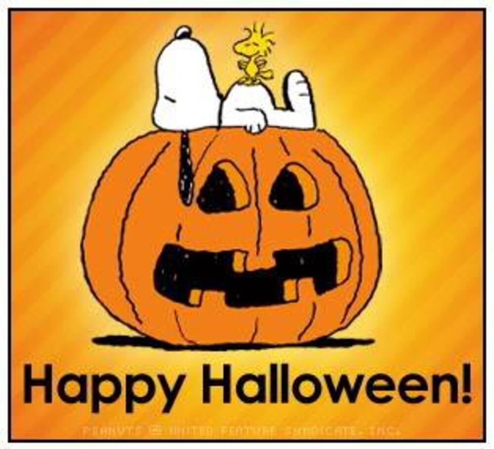 "Happy Halloween" - con Snoopy